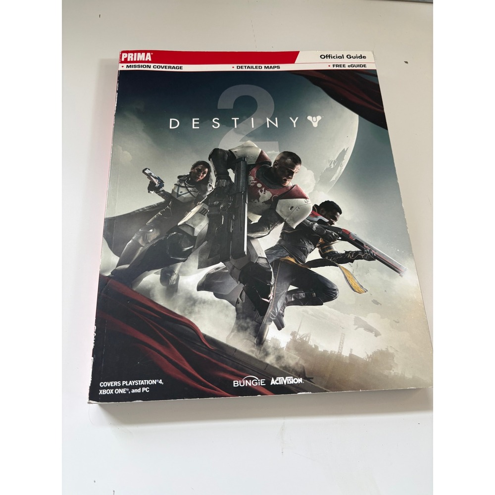 Destiny 2 Prima Games Official Strategy Guide PS4 Xbox One PC Maps Walkthrough